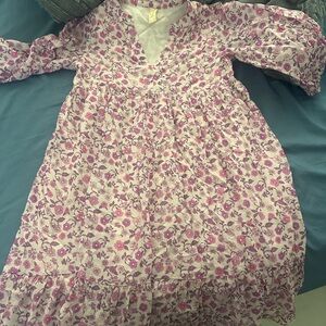 Spell Purple Floral Kids dress